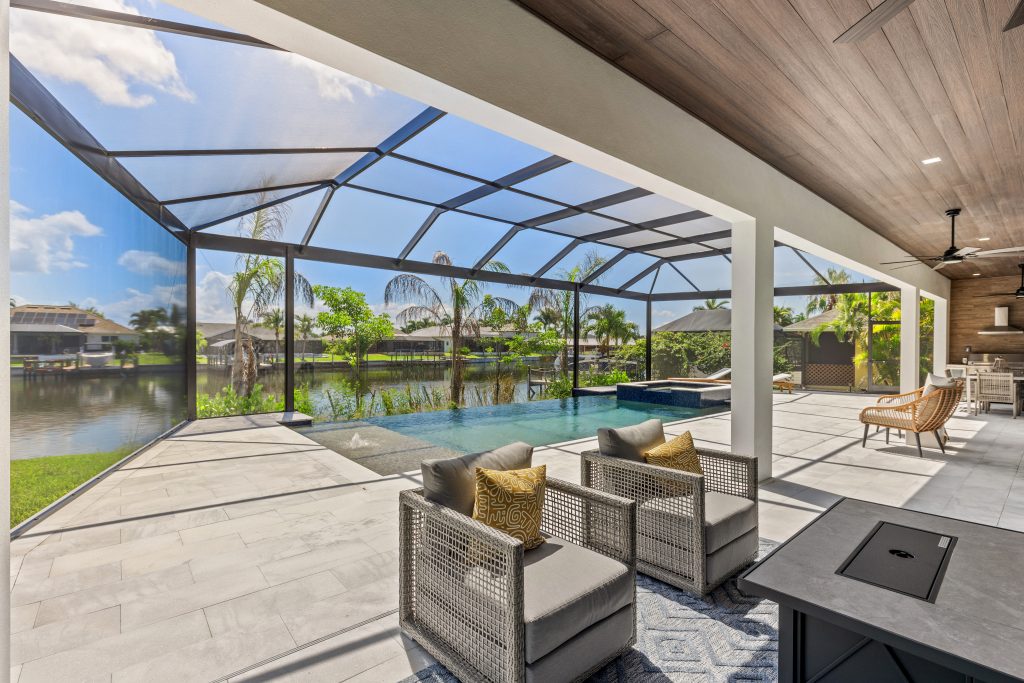 backyard pool